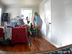 Granny porn video - In disguise Camera - Mom Comes Home Foreign Shopping, Tries On New Clothes With the addition of Masturbates!