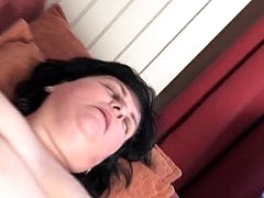 Fat granny reaches ascent sinker - Granny porn video