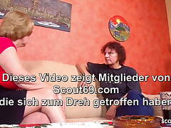 German Granny with an increment of - Granny porn video