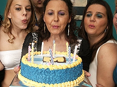 its an old and young lesbian - its an old and young lesbian birthday party