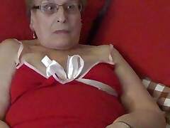My innovative shockwave vibrator - Granny porn video